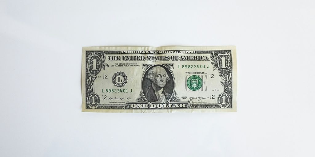 1 U.S. dollar banknote